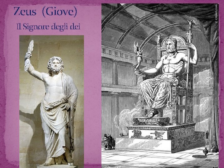 Zeus (Giove) Il Signore degli dei 