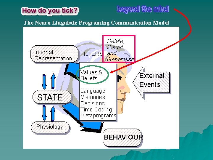 The Neuro Linguistic Programing Communication Model 