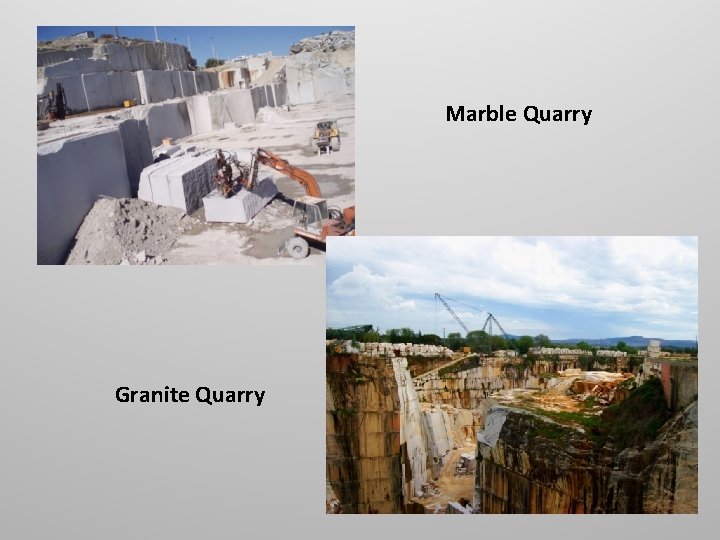 Marble Quarry Granite Quarry 