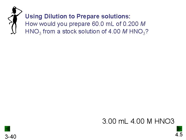 Using Dilution to Prepare solutions: How would you prepare 60. 0 m. L of