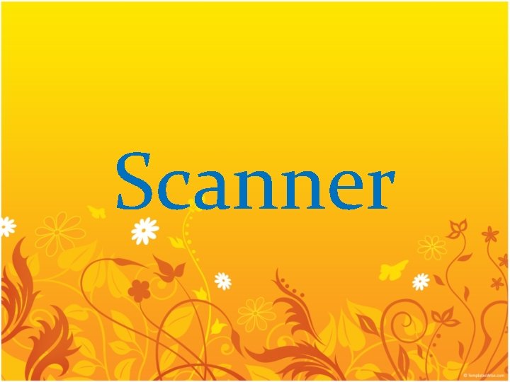 Scanner 