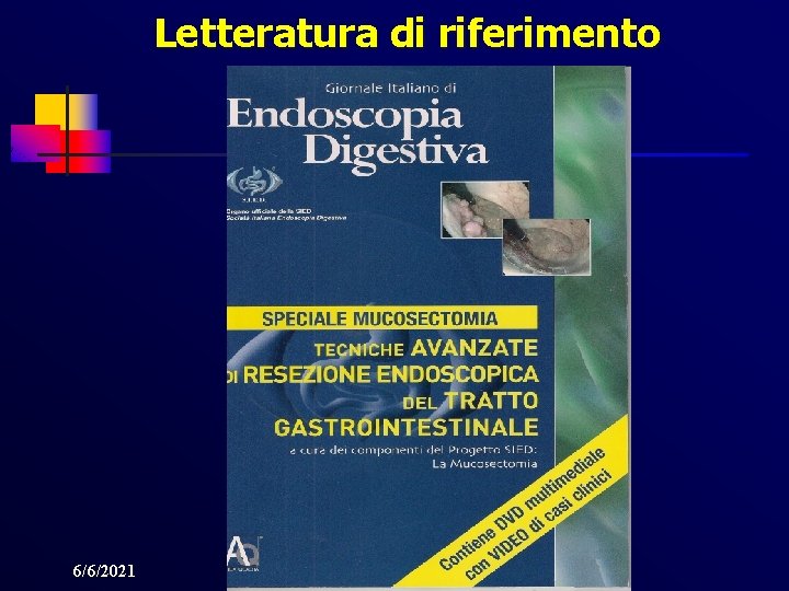 Letteratura di riferimento 6/6/2021 