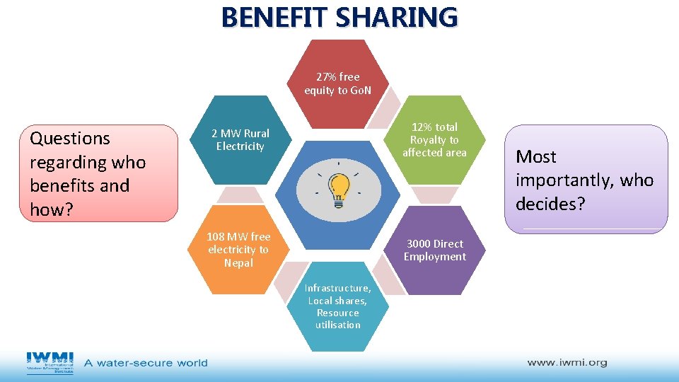 BENEFIT SHARING 27% free equity to Go. N Questions regarding who benefits and how?