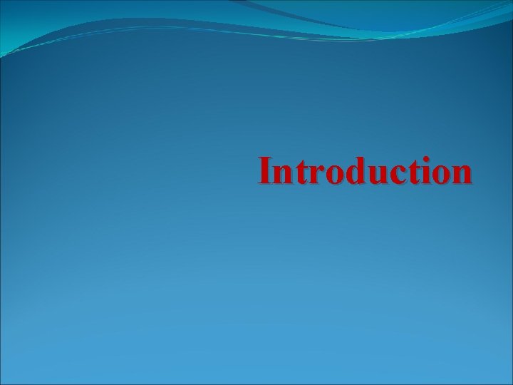 Introduction 