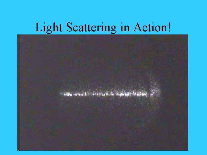 Light Scattering in Action! 