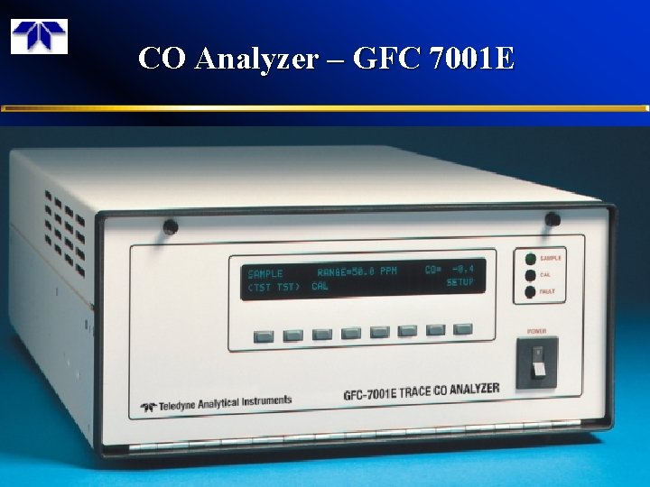 CO Analyzer – GFC 7001 E 3 