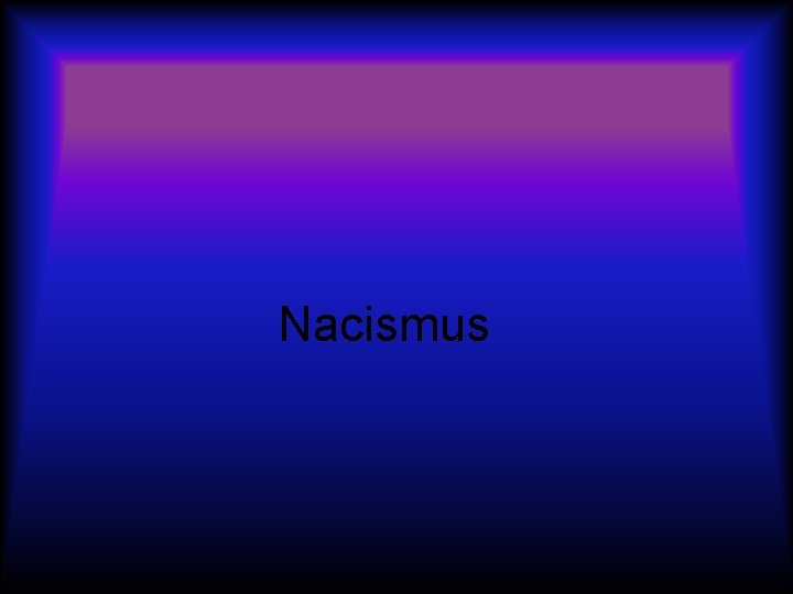 Nacismus 