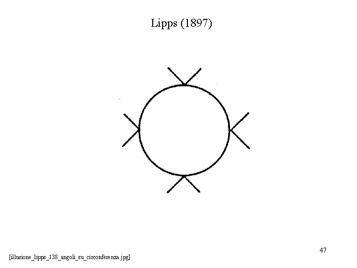 Lipps (1897) [illusione_lipps_138_angoli_su_circonferenza. jpg] 47 