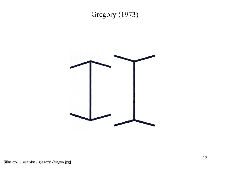 Gregory (1973) [illusione_müller-lyer_gregory_disegno. jpg] 92 