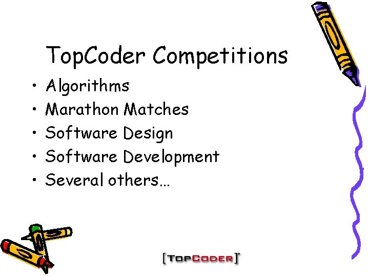 Introduction to Top Coder Programming Puzzles and Competitions