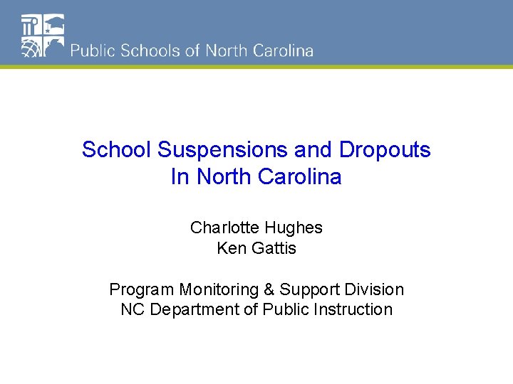 NC Schools Dropout Data School Suspensions and Dropouts In North Carolina Charlotte Hughes Ken