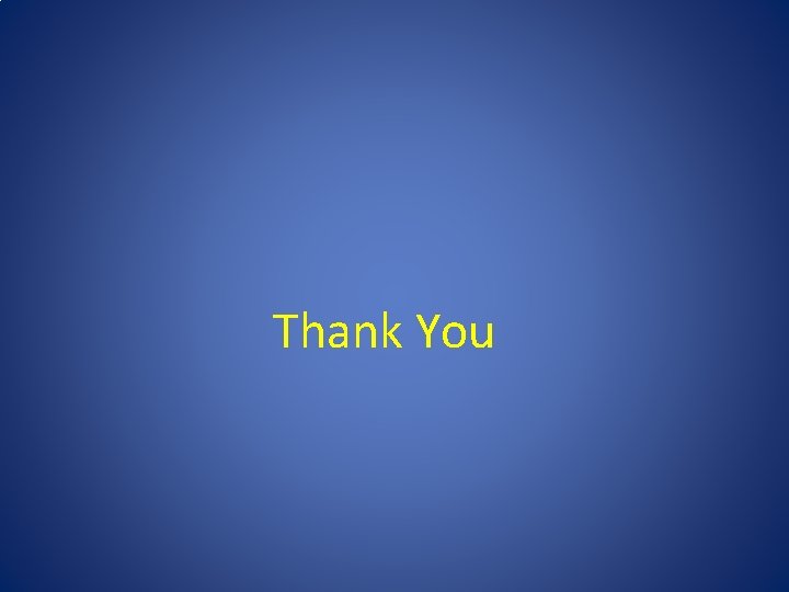 Thank You Thank You