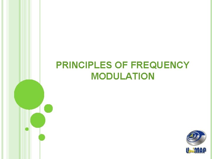 PRINCIPLES OF FREQUENCY MODULATION 