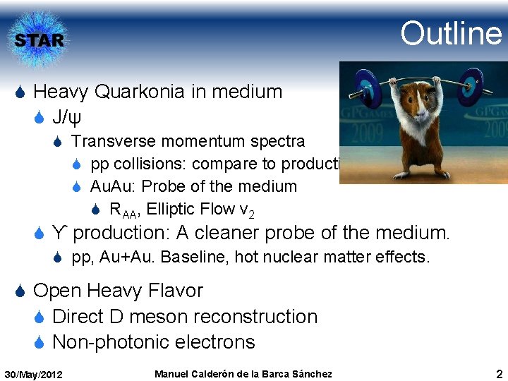 Outline S Heavy Quarkonia in medium S J/ψ S Transverse momentum spectra S pp