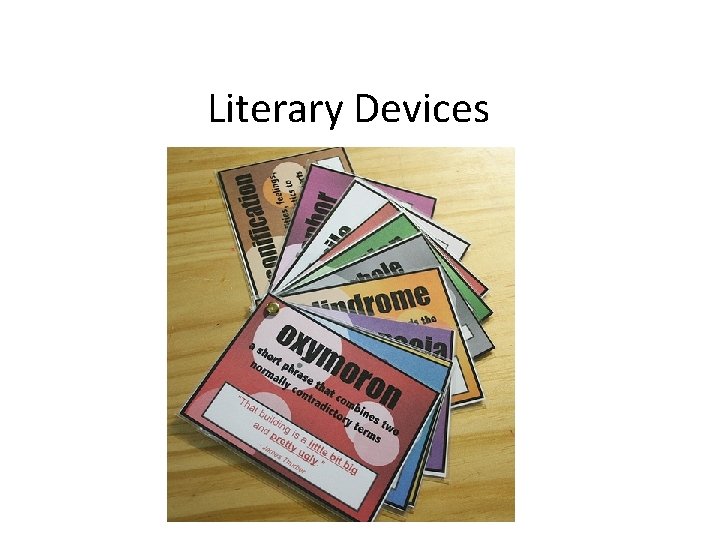 Literary Devices 