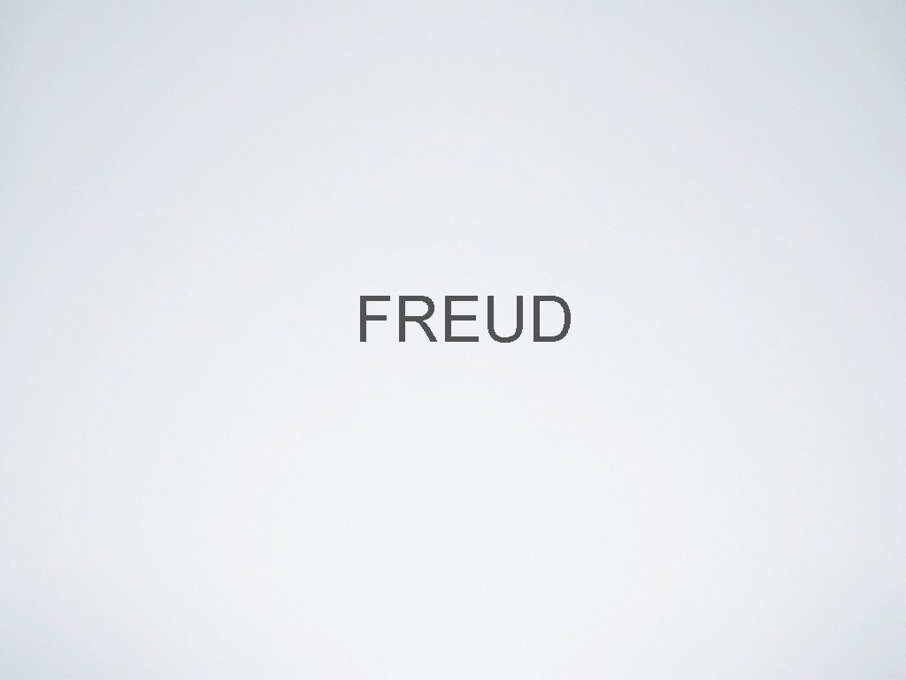 FREUD 