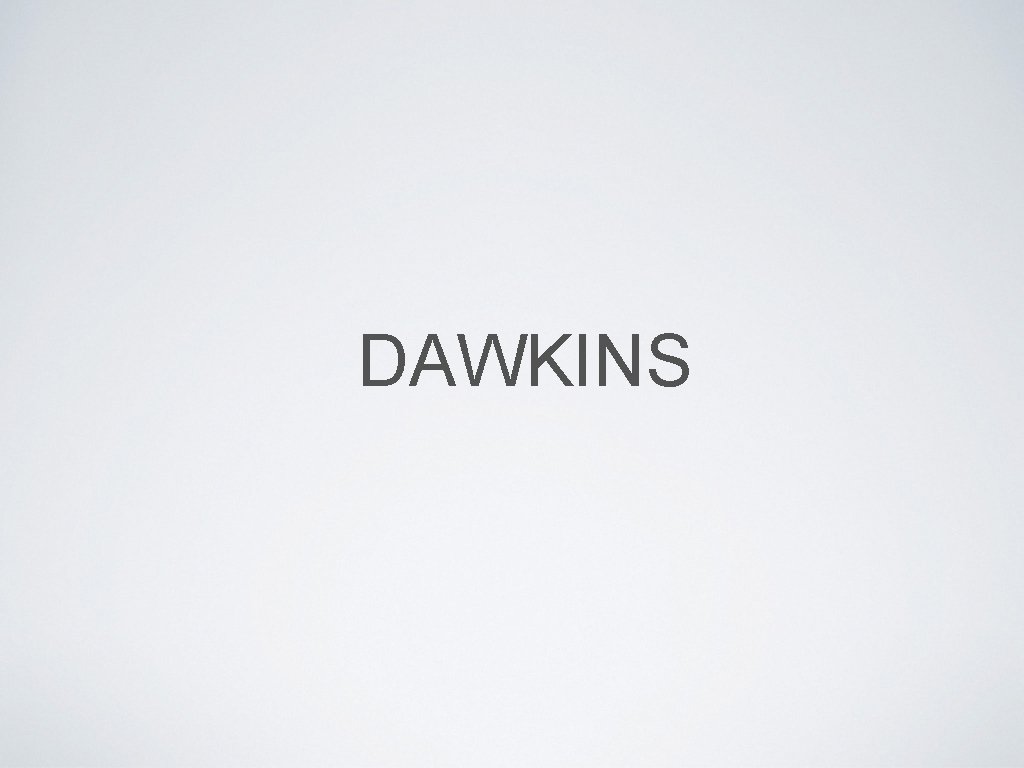 DAWKINS 