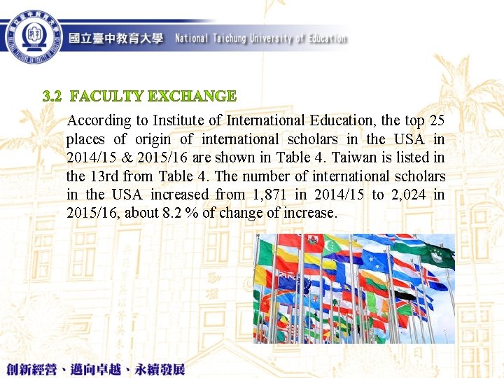 According to Institute of International Education, the top 25 places of origin of international