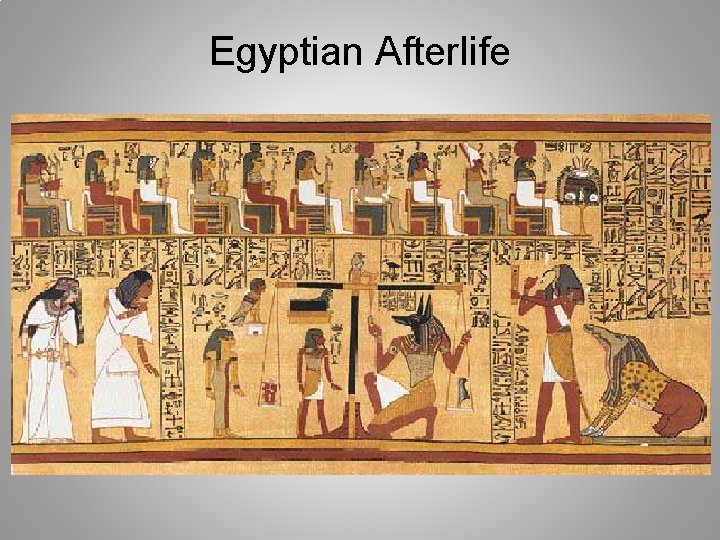 Egyptian Afterlife 