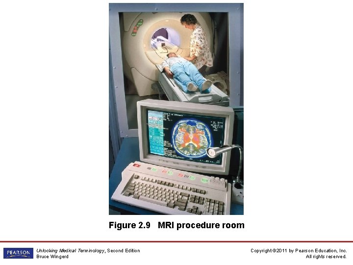 Figure 2. 9 MRI procedure room Unlocking Medical Terminology, Second Edition Bruce Wingerd Copyright