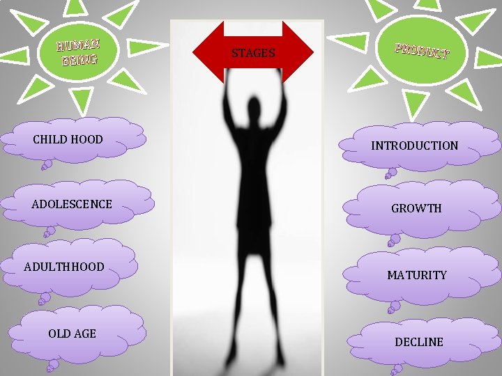 HUMAN BEING CHILD HOOD ADOLESCENCE ADULTHHOOD OLD AGE : STAGES PRODUC T INTRODUCTION GROWTH HUMAN BEING CHILD HOOD ADOLESCENCE ADULTHHOOD OLD AGE : STAGES PRODUC T INTRODUCTION GROWTH