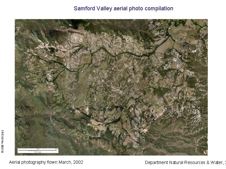 Samford Valley aerial photo compilation CRICOS No. 00213 J Aerial flown March, 2002 CRICOS