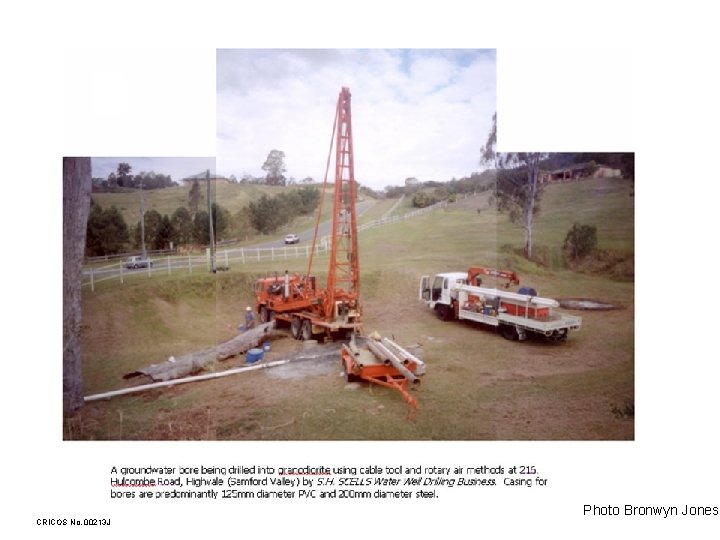 CRICOS No. 00213 J Photo Bronwyn Jones 