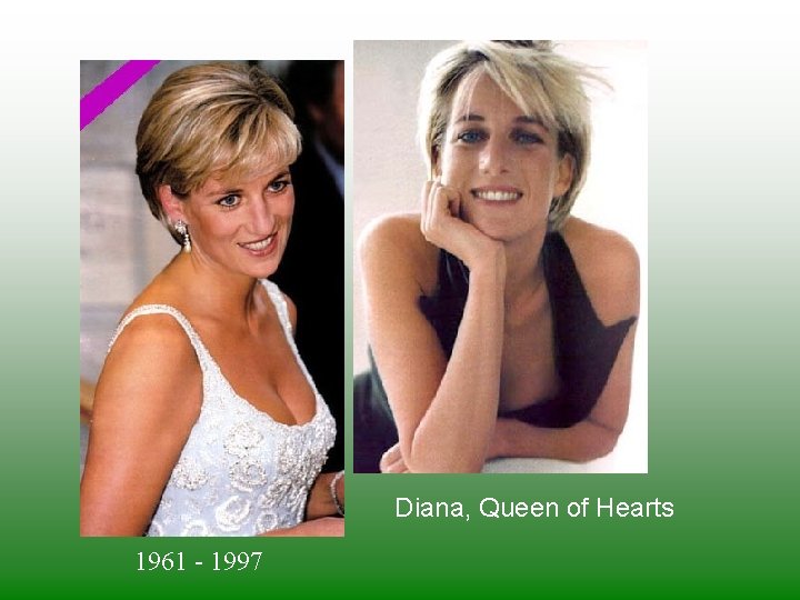 Diana, Queen of Hearts 1961 - 1997 