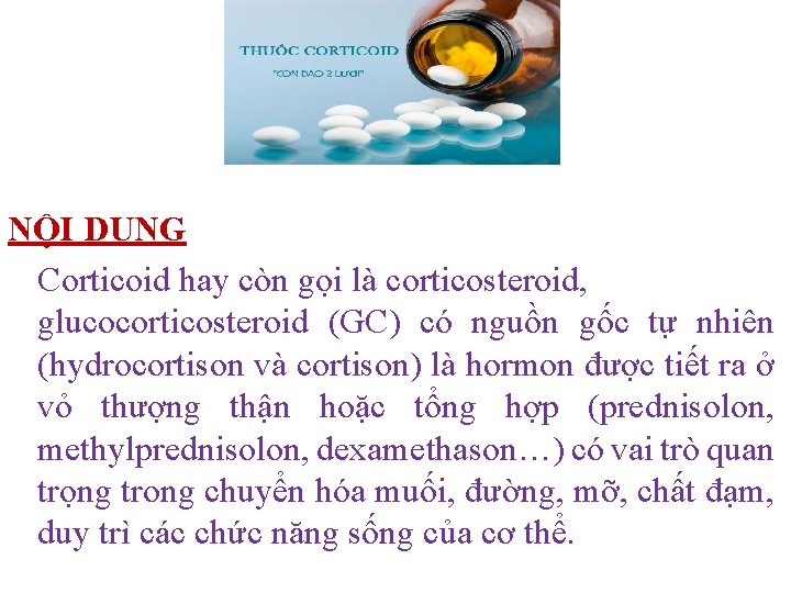 HNG DN S DNG THUC CORTICOID TRONG IU
