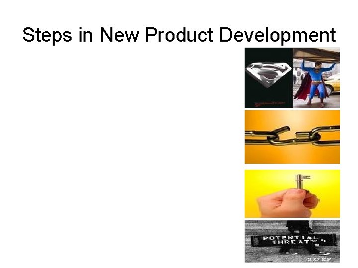 Steps in New Product Development 