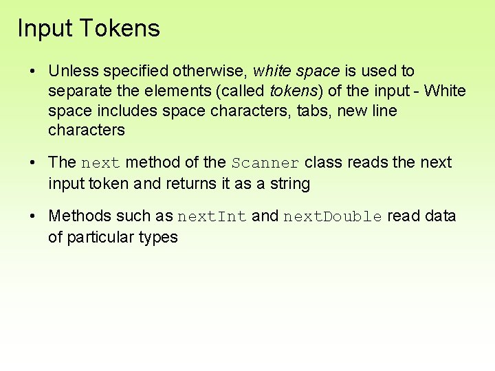 Chapter 2 Data and Expressions String and String