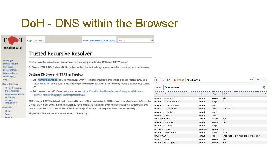 Do. H - DNS within the Browser 