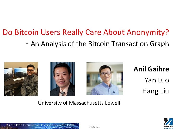 Do Bitcoin Users Really Care About Anonymity? - An Analysis of the Bitcoin Transaction