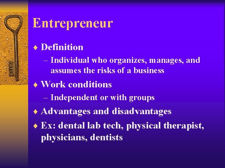 Entrepreneur ¨ Definition – Individual who organizes, manages, and assumes the risks of a Entrepreneur ¨ Definition – Individual who organizes, manages, and assumes the risks of a