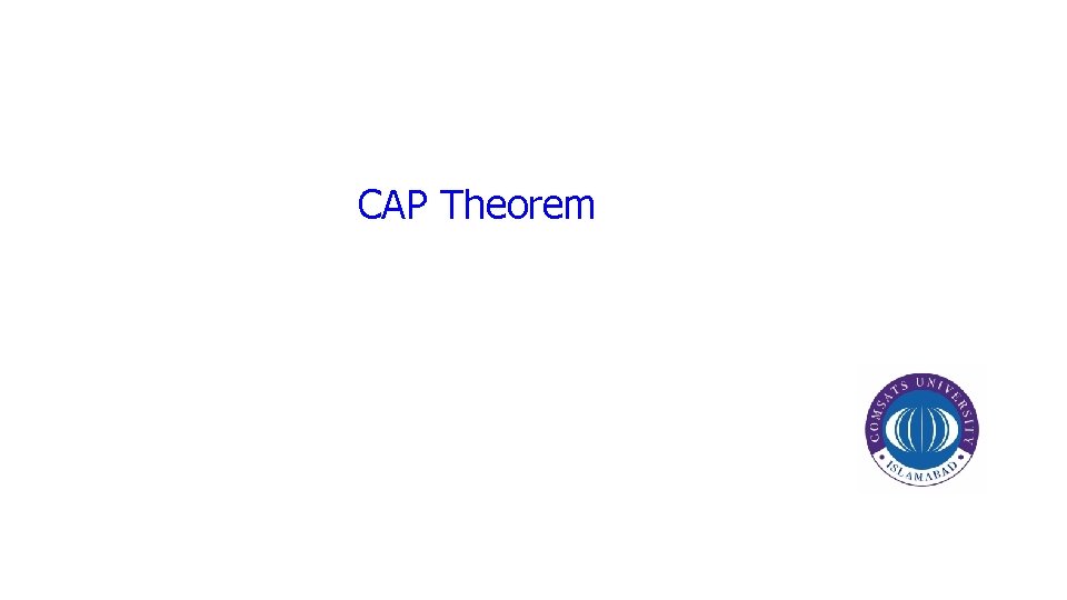 CAP Theorem 