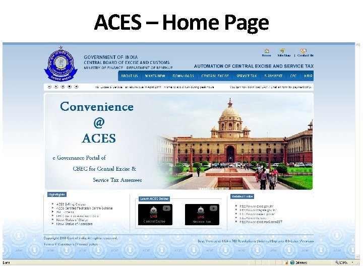 ACES – Home Page 