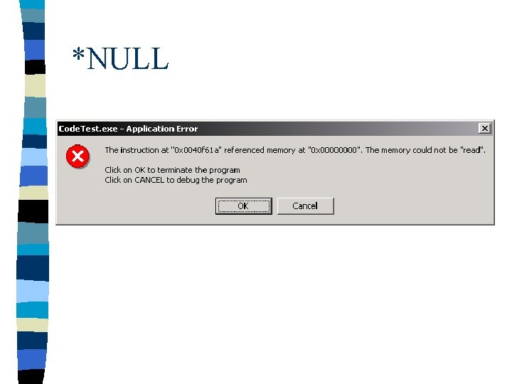 *NULL 