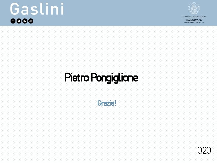 Pietro Pongiglione Grazie! 020 