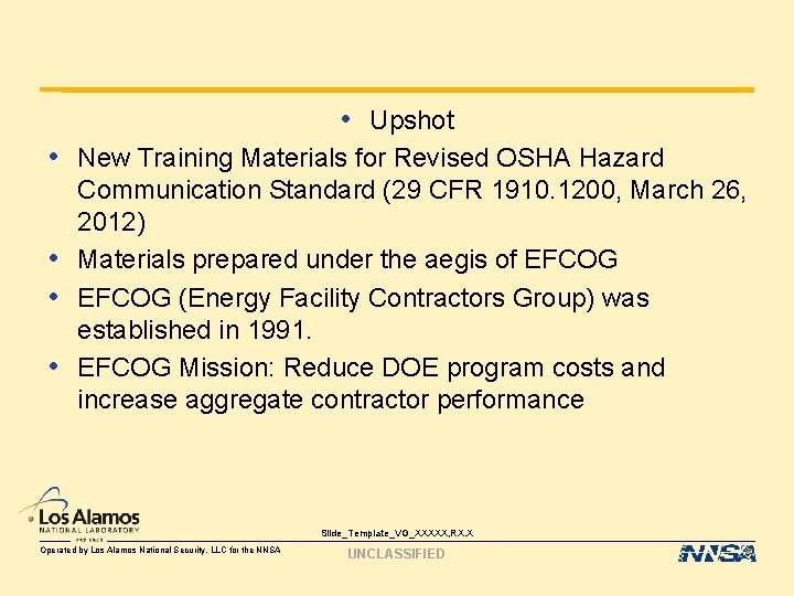  • Upshot • New Training Materials for Revised OSHA Hazard Communication Standard (29