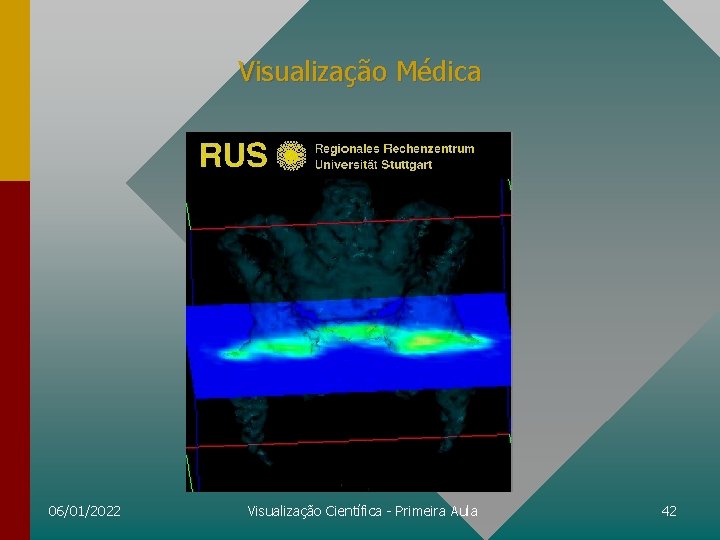 Visualização Médica 06/01/2022 Visualização Científica - Primeira Aula 42 