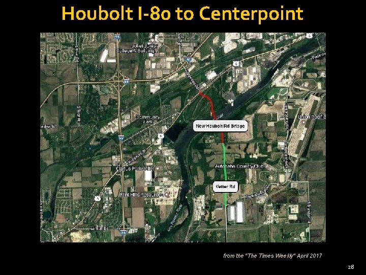 Houbolt I-80 to Centerpoint from the “The Times Weekly” April 2017 28 