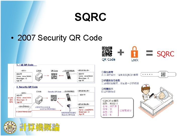 SQRC • 2007 Security QR Code 