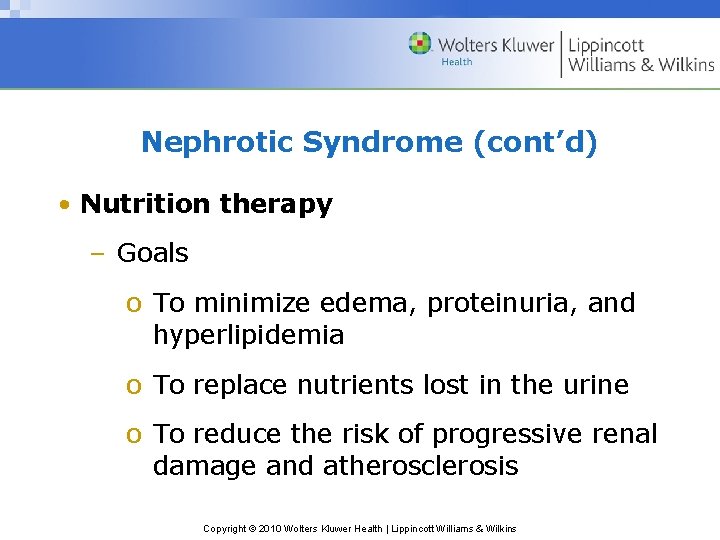 Nutrition for Patients with Kidney Disorders Chapter 21