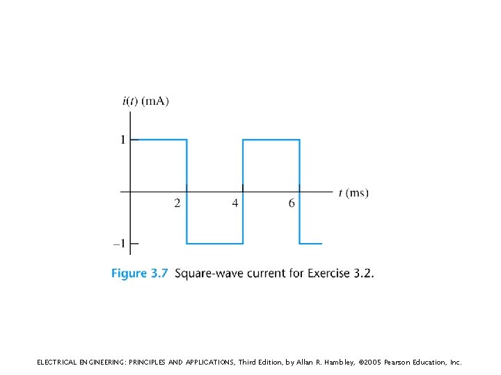 ELECTRICAL ENGINEERING: PRINCIPLES AND APPLICATIONS, Third Edition, by Allan R. Hambley, © 2005 Pearson
