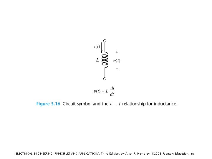 ELECTRICAL ENGINEERING: PRINCIPLES AND APPLICATIONS, Third Edition, by Allan R. Hambley, © 2005 Pearson