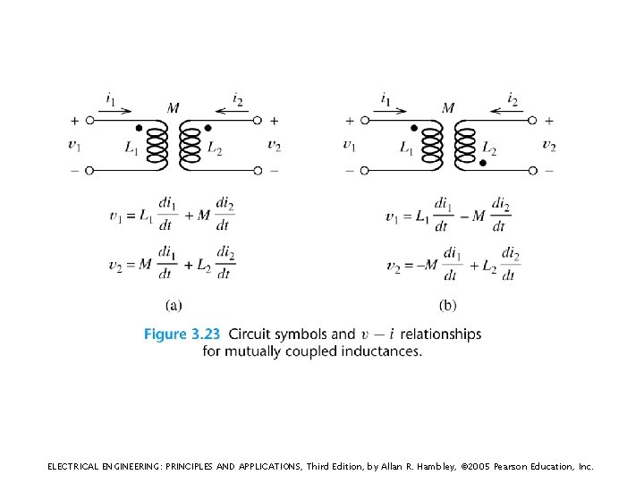 ELECTRICAL ENGINEERING: PRINCIPLES AND APPLICATIONS, Third Edition, by Allan R. Hambley, © 2005 Pearson