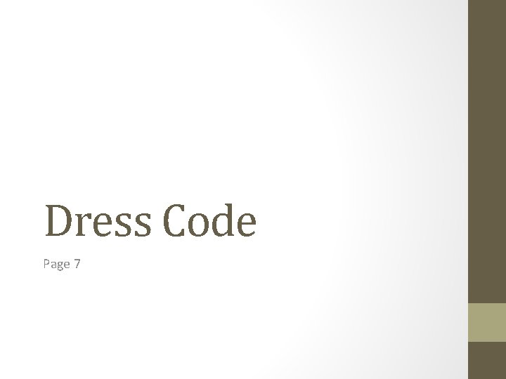 Dress Code Page 7 