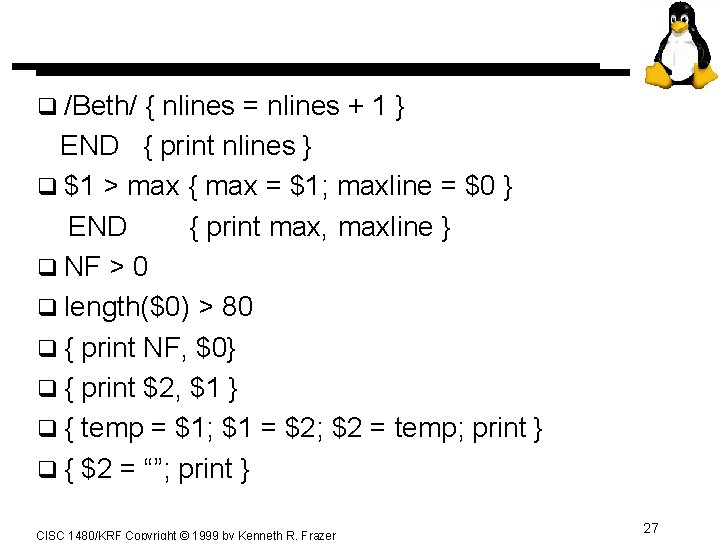 q /Beth/ { nlines = nlines + 1 } END { print nlines } q /Beth/ { nlines = nlines + 1 } END { print nlines }