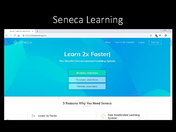 Seneca Learning 