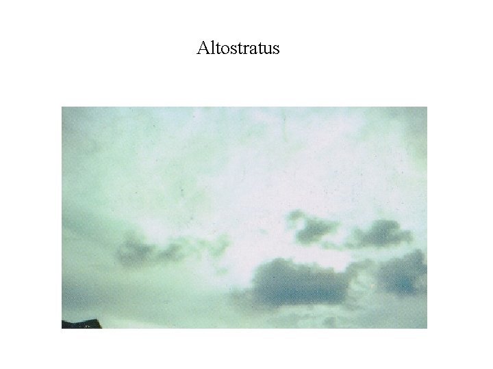 Altostratus 